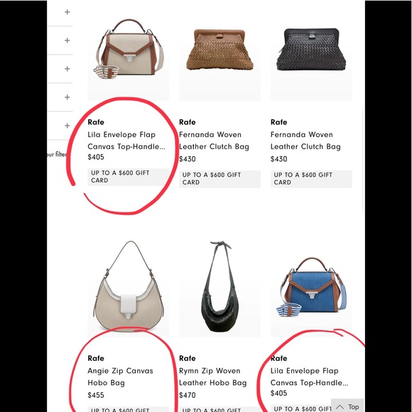 Beautiful Rafē Bag in a Tan Canvas with White Leather Trim. - Picture 16 of 16